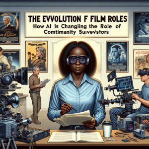 The Evolution of Film Roles: How AI is Changing the Role of Continuity Supervisors
