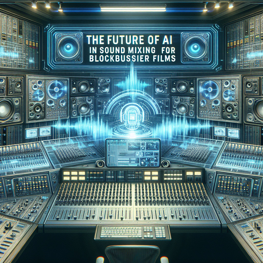 The Future of AI in Sound Mixing for Blockbuster Films