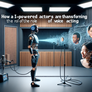 How AI-Powered Actors Are Transforming the Role of Voice Acting