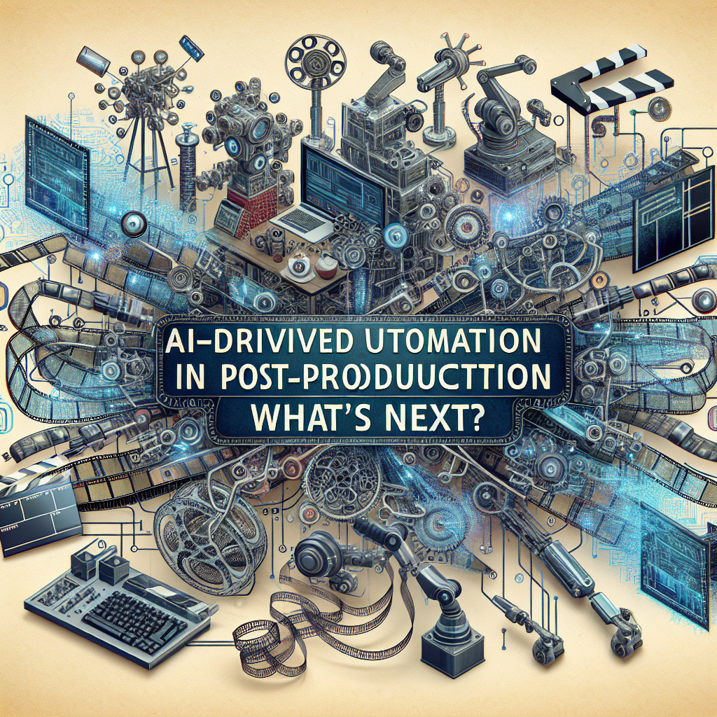 AI-Driven Automation in Post-Production: What’s Next?